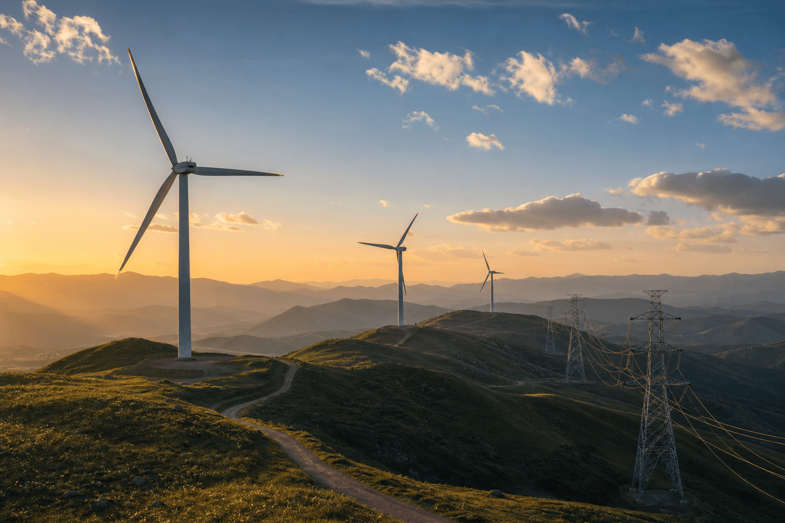 Power Transmission and Distribution Supporting Facilities for New Energy Power Stations